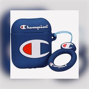 AIRPOD 1 & 2 SILICONE PROTECTIVE CASE W/KEYRING